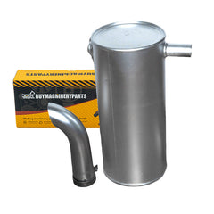 Silenciador 190-5781 para motor Mitsubishi 4M40, excavadora Caterpillar CAT 305.5, 306, 307C, 307CSB, 307D, 308C, 308CCR, 308D, E307C, E306