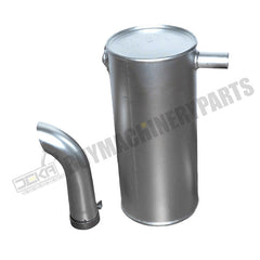 Silenciador 190-5781 para motor Mitsubishi 4M40, excavadora Caterpillar CAT 305.5, 306, 307C, 307CSB, 307D, 308C, 308CCR, 308D, E307C, E306