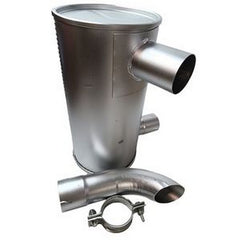 Muffler Silencer 6205-11-5290 6205-11-5320 for Komatsu Excavator PC100-6 PC120-6 PC130-6 PC128UU-1 Engine S4D95L-1 - Buymachineryparts