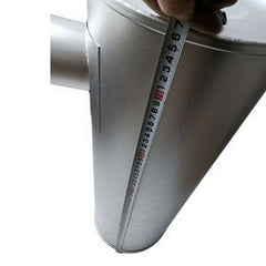 Muffler Silencer 6743-11-5721 for Komatsu Excavator PC300-7 PC350-7 PC350LC-7 PC300LC-7 PC300LC-7L PC300HD-7L PC300LL-7L - Buymachineryparts