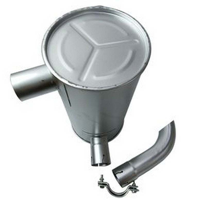 Muffler Silencer for Komatsu Excavator PC60-6 Engine 4D95 - Buymachineryparts