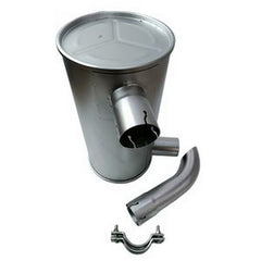 Muffler Silencer for Komatsu Excavator PC60-6 Engine 4D95 - Buymachineryparts