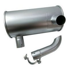 Muffler Silencer for Komatsu Excavator PC60-6 Engine 4D95 - Buymachineryparts