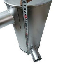 Muffler Silencer for Komatsu Excavator PC60-6 Engine 4D95 - Buymachineryparts