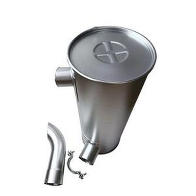Muffler Silencer LQ12P00016P1 for Kobelco Excavator SK230-6E Mitsubishi Engine 6D34 - Buymachineryparts