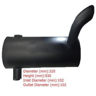 Muffler Silencer for Volvo Excavator EC480