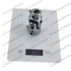 New 1" DD to 3/4" DD Steering Shaft U Joint Coupling Chrome - Buymachineryparts