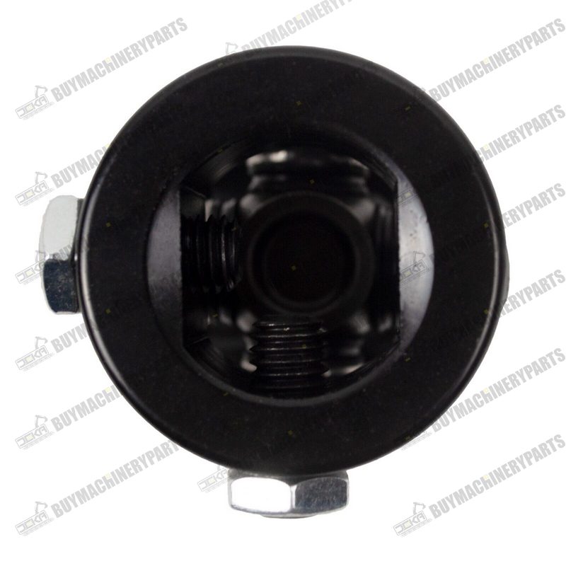 New 1" DD x 1" DD Steering U Joint Universal Shaft Coupler Black 1dd to 1dd - Buymachineryparts