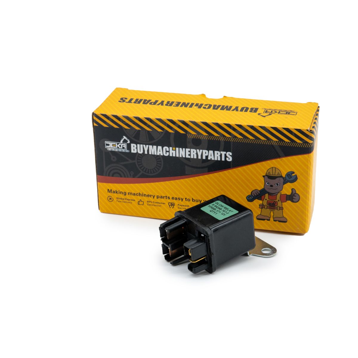 Relay L30 New 16415-65600 Glow Plug Relay for Kubota Tractors L2900DT L2900F L30 ...
