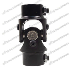 New 3/4" DD X 3/4" 30 Spline Steering Universal U-Joint Shaft Coupler Black - Buymachineryparts