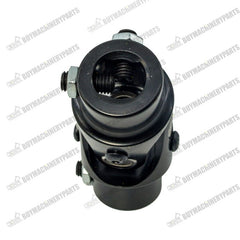 New 3/4" DD X 3/4" 30 Spline Steering Universal U-Joint Shaft Coupler Black - Buymachineryparts