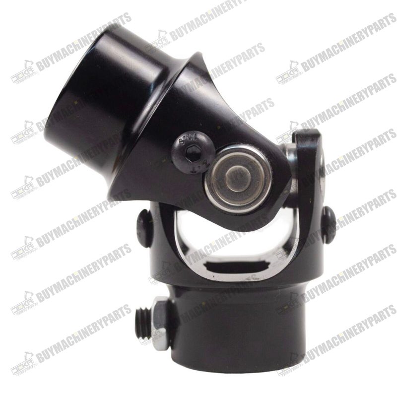 New 3/4" DD x 3/4" 36 Spline Black Steering Shaft U Joint Universal Coupling - Buymachineryparts