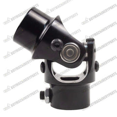 New 3/4" DD x 3/4" 36 Spline Black Steering Shaft U Joint Universal Coupling