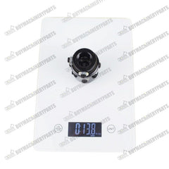 New 5/8" 36 Spline x 3/4" DD Steering Universal Joint Single Black U-Joint Shaft