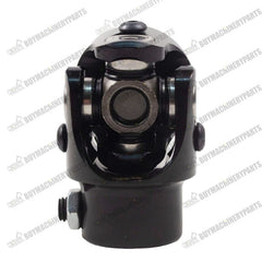 New 5/8" 36 Spline x 3/4" DD Steering Universal Joint Single Black U-Joint Shaft