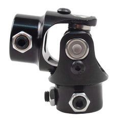 New 5/8" 36 Spline x 3/4" DD Steering Universal Joint Single Black U-Joint Shaft
