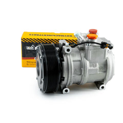 Novo compressor de ar condicionado Denso Style HD 24V 10pa17c para John Deere at172975 at226273 at168543 