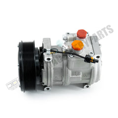 Novo compressor de ar condicionado Denso Style HD 24V 10pa17c para John Deere at172975 at226273 at168543 