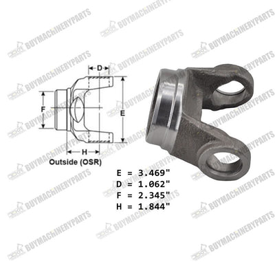 New Drive Shaft Tube Weld Yoke 1310 Series for 2.5x0.083