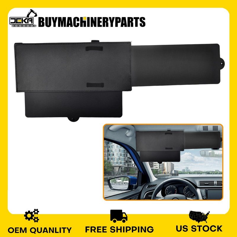 New Universal Car Shade For Sun Extend Visor Shield Black Sun Visor Extension - Buymachineryparts