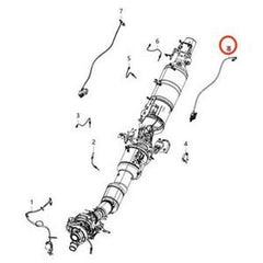 NOx Sensor 68366500AB/AC for 2019-2020 Ram 2500/3500