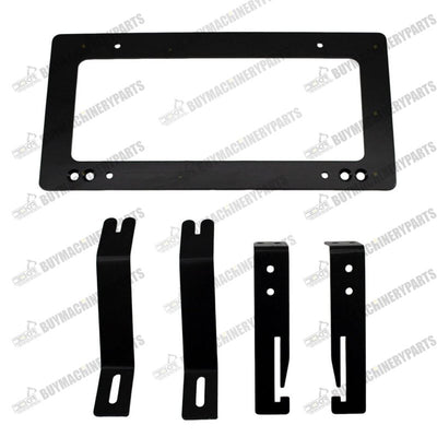 No Hole Front Grille License Plate Frame Bracket Kit for Tesla Model Y 2017-2022 - Buymachineryparts