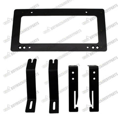 No Hole Front Grille License Plate Frame Bracket Kit for Tesla Model Y 2017-2022 - Buymachineryparts