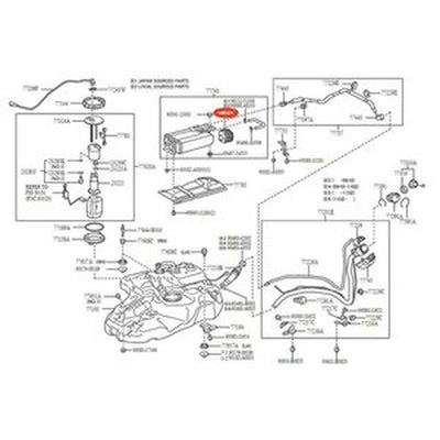 OEM Vapor Leak Detection Pump 90910-AF006 for Toyota RAV4 Camry Tacoma 2012-2024