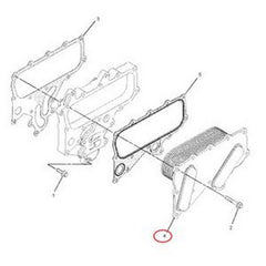 Oil Cooler 281-7039 for Caterpillar CAT Engine C6.6 C7.1 Loader 924H 928H 938H 559 Excavator  320D 323D L M316D M318D M322D - Buymachineryparts