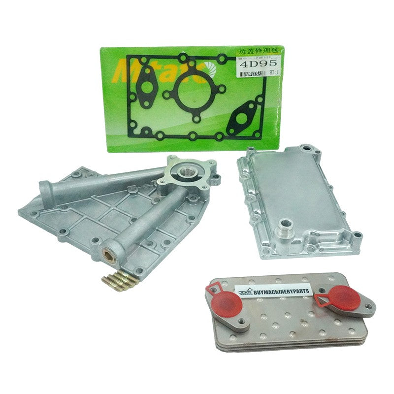 Oil Cooler Assy 6204-61-5100 600-651-1510 6204-61-5120 for Komatsu 4D95 Engine