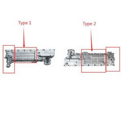 Oil Cooler Cover 8944496450 for Isuzu Engine 4BD1 Hitachi Excavator EX100 EX120 - Buymachineryparts