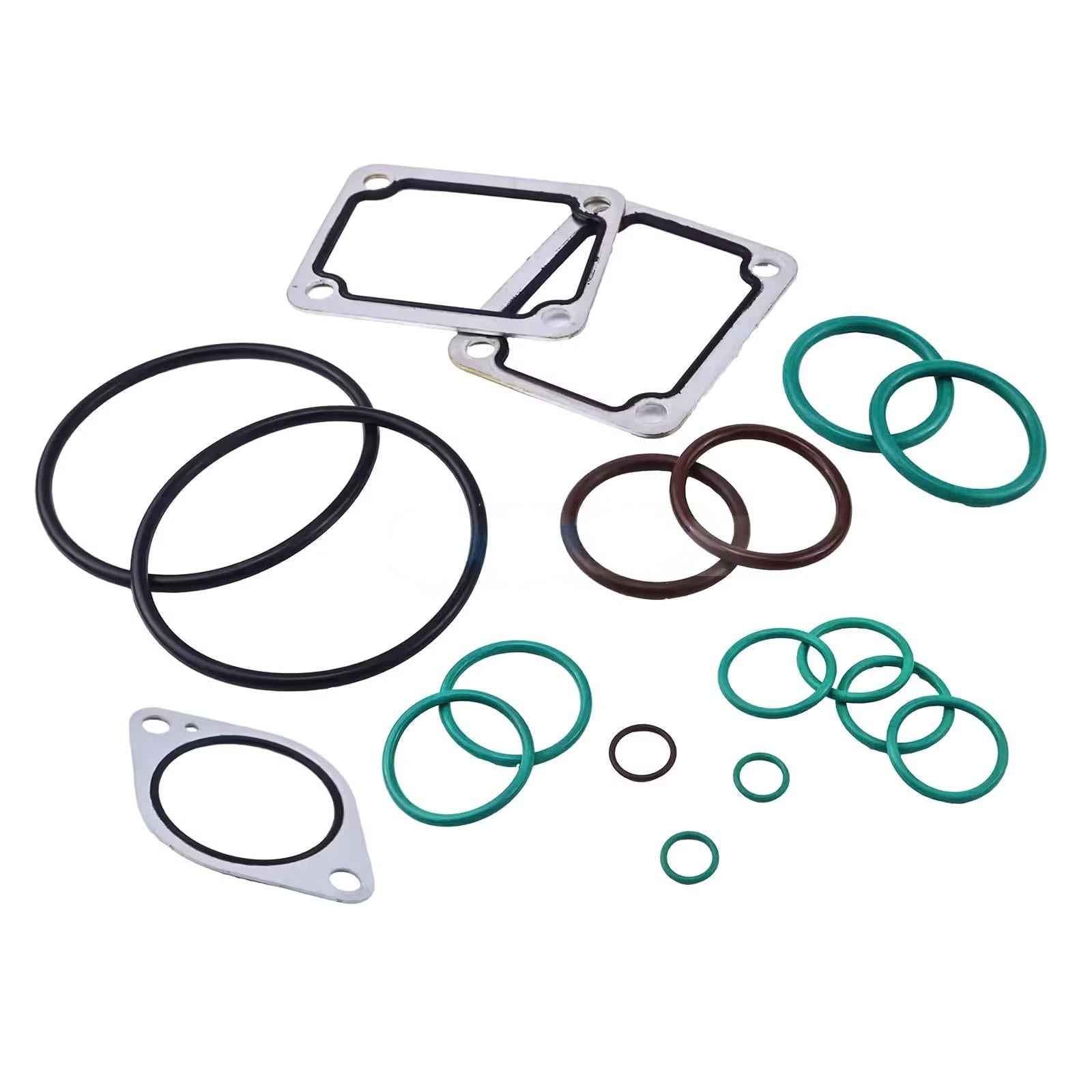 Oil Cooler Gasket Kit 189-1814 for Caterpillar CAT Engines 3406B/C 3406C/E C-12 C-15