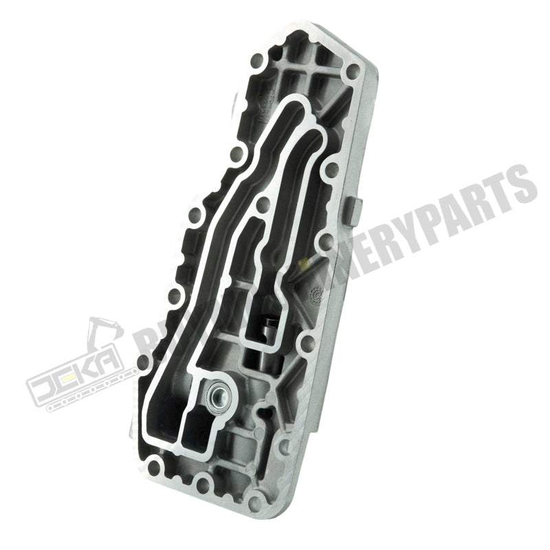 Oil Filter Support Head Cooler Cover 4934218 Cummins Engine B5 9L 6B 6 Oil Filter Support Head Cooler Cover 4934218 Cummins Engine B5 9L 6B 6