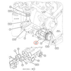 Oil Pump 489-2309 for Caterpillar CAT C13 3412C Engine