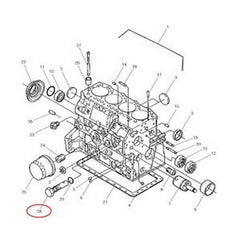Oil Relief Valve SBA140036220 for Shibaura Cummins Engine ISM N844 New Holland C175 L125 L215 1920 2120 T2320 - Buymachineryparts