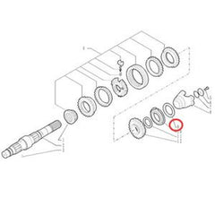 Oil Seal 181123A1 for New Holland Loaders B100BLR B110B B115B B90B B95B B95BTC LV80 U80 U80B