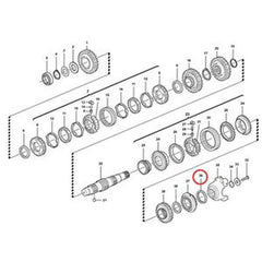Retentor de Óleo VOE11709133 para Carregadoras Volvo BL60 BL60B BL61 BL61B BL70 BL70B BL71 BL71B