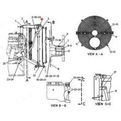 Oil Cooler 7Y-1886 fit Caterpillar Excavator 325 325L 325LN