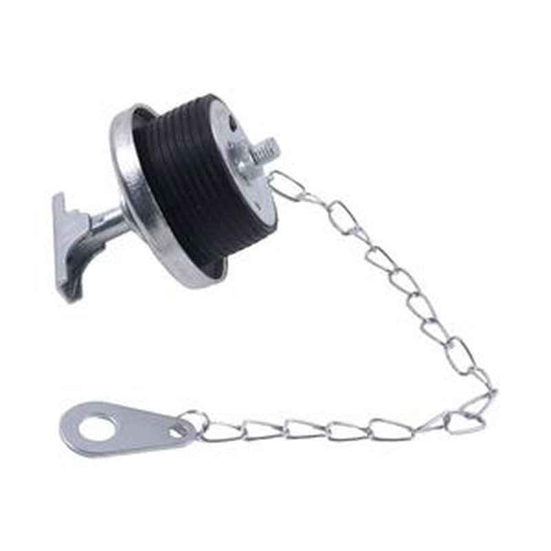 2' Oil Filter Cap with Chain 107981 for CASE Engine Compatible with Komatsu Excavators