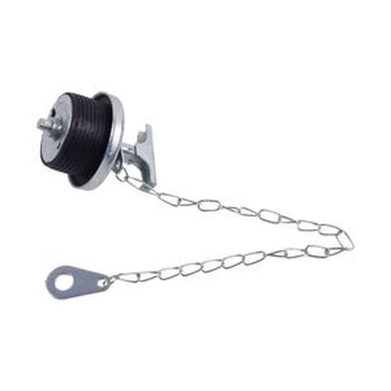 2' Oil Filter Cap with Chain 107981 for CASE Engine Compatible with Komatsu Excavators