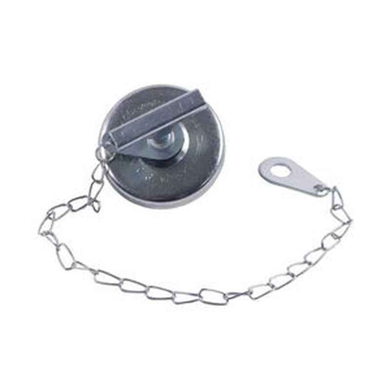 2' Oil Filter Cap with Chain 107981 for CASE Engine Compatible with Komatsu Excavators