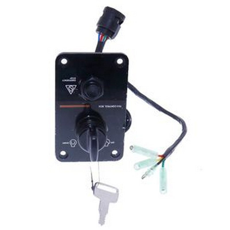Single Engine Key Switch Panel 704-82570-08-00 for Yamaha Outboard Motor