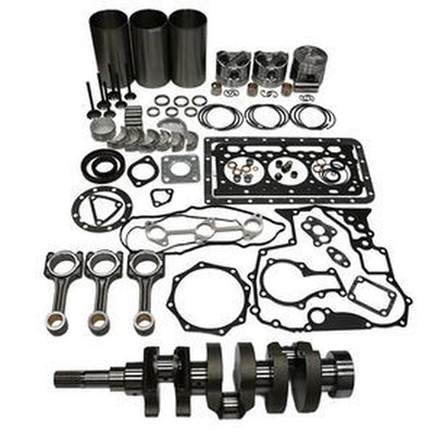 Complete Engine Overhaul Kit & 3pcs Connecting Rod for Kubota BX2230D BX24 BX25 RTV900 RTV900G