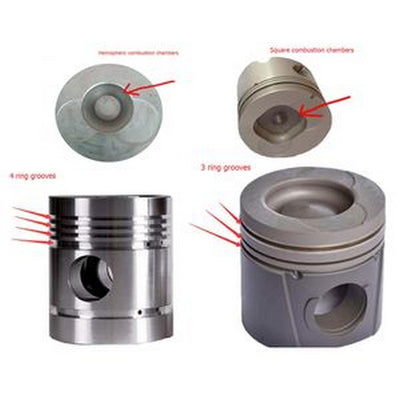 Overhaul Rebuild Kit for Isuzu 4BG1TAB Engine Hitachi LX70-7 Loader - Buymachineryparts