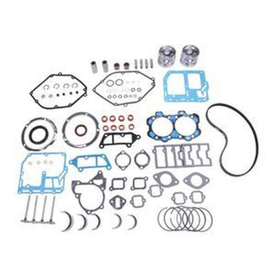 Standard Overhaul Rebuild Kit for Lister Petter LPW2 Engine