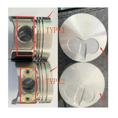 Kit completo de reacondicionamiento para motores Yanmar 3TNA72 y John Deere 430/455/755/670