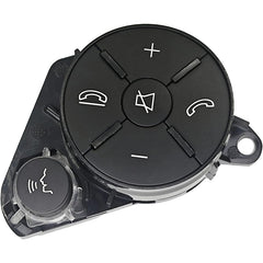 Par de Botões do Interruptor do Volante Dianteiro A2048210351 para Mercedes W204 W212 GLK 2008-2015