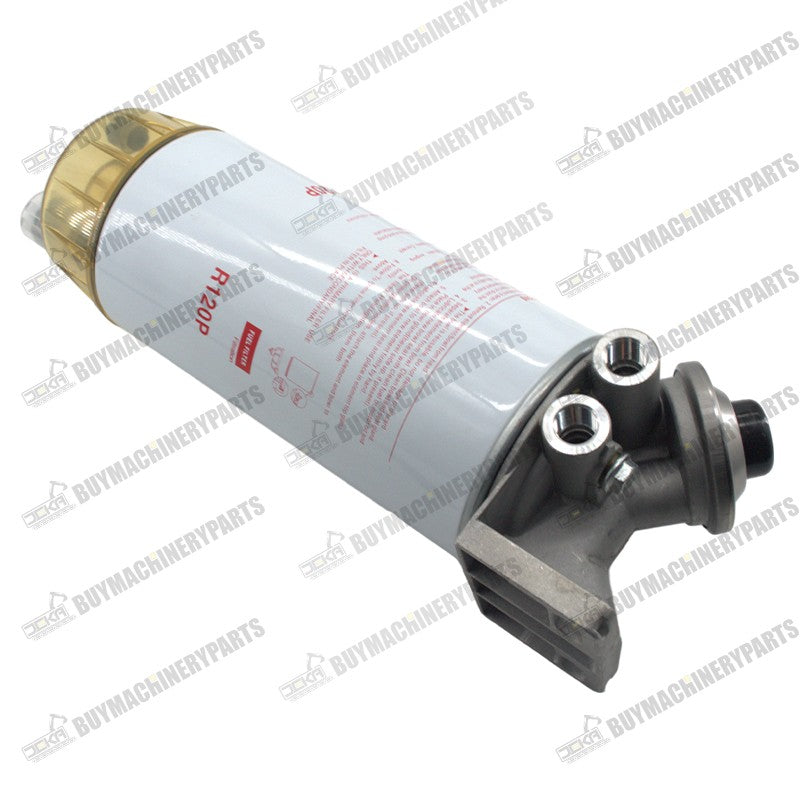 for Detroit Diesel Engine Parker Racor S3202 30 Micron Fuel Filter Water Seperator Hand Primer Pump 3/8 NPT - Buymachineryparts
