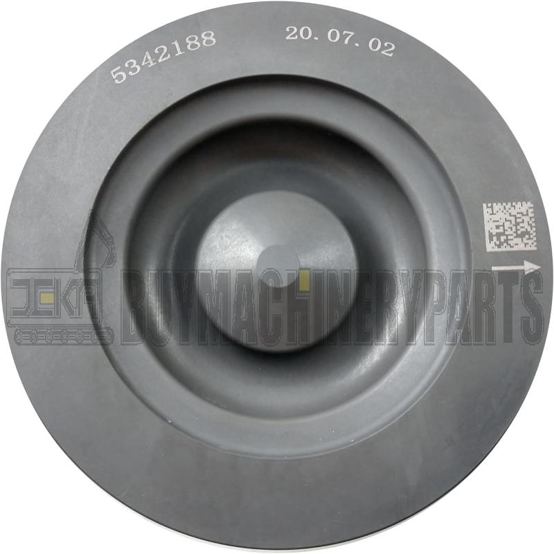 Bottom view of Piston 4376552 5342188 Suitable For Cummins ISL9.3 And QSL9.3 Engines