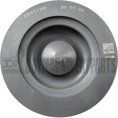 Bottom view of Piston 4376552 5342188 Suitable For Cummins ISL9.3 And QSL9.3 Engines
